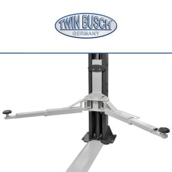 Twin Busch 2 Säulen Hebebühne TW242M 4.2t – BASIC LINE – halbautomatische Entriegelung GREY-Line